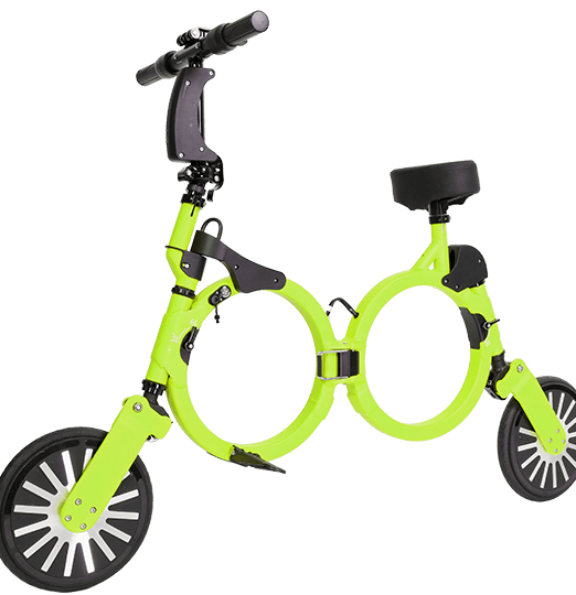electric bike neofold colors green